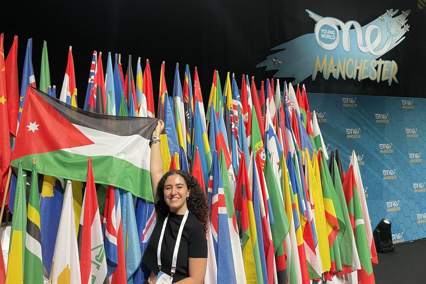 Maya Zabaneh at One Young World Manchester 2022